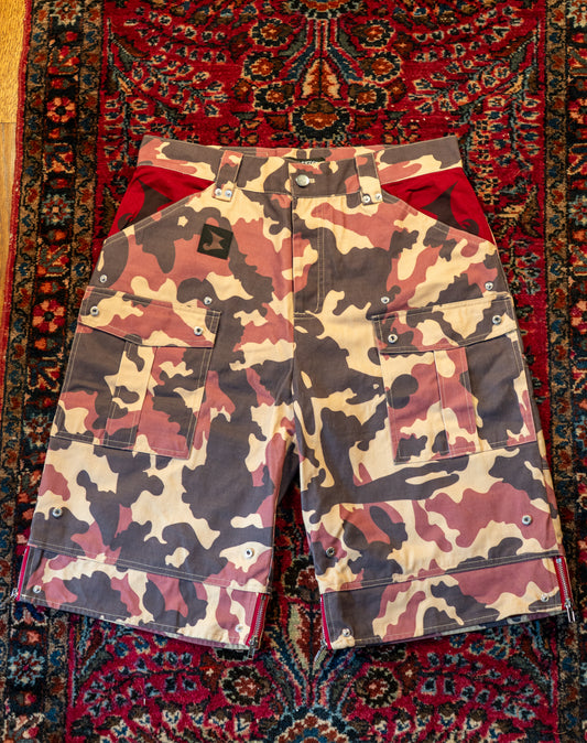 Forever Blessed Camo Cargo Shorts