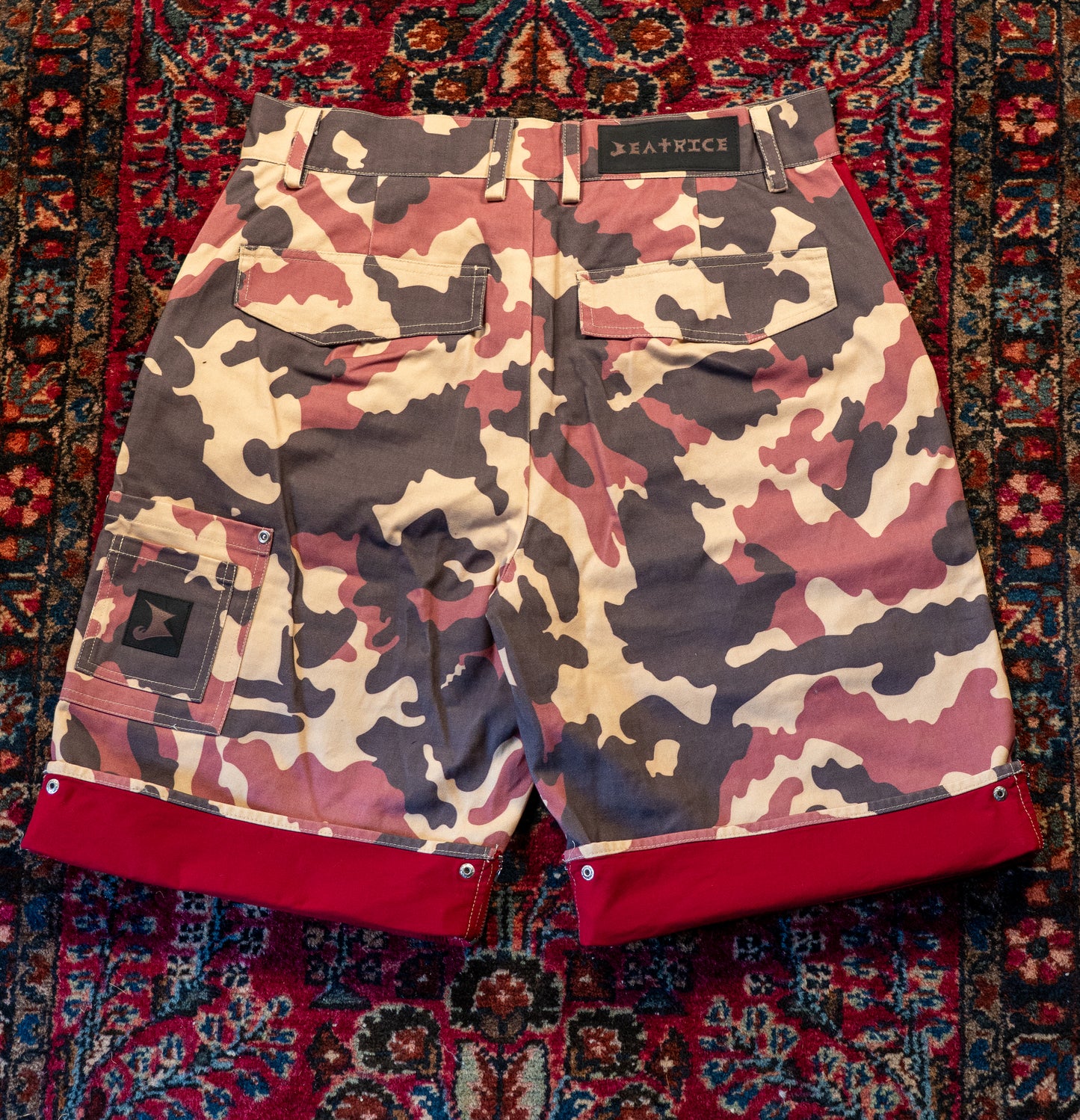 Forever Blessed Camo Cargo Shorts