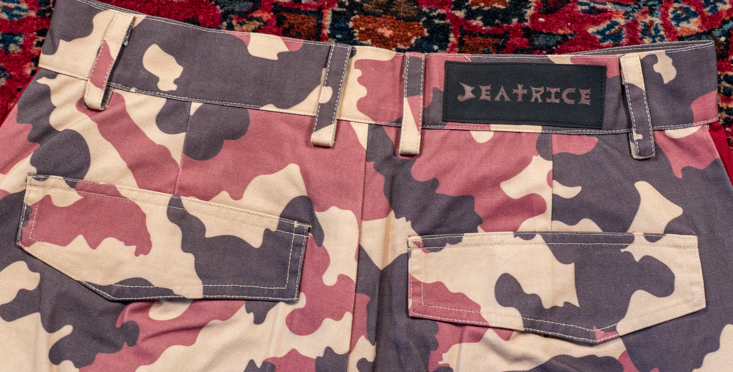 Forever Blessed Camo Cargo Shorts