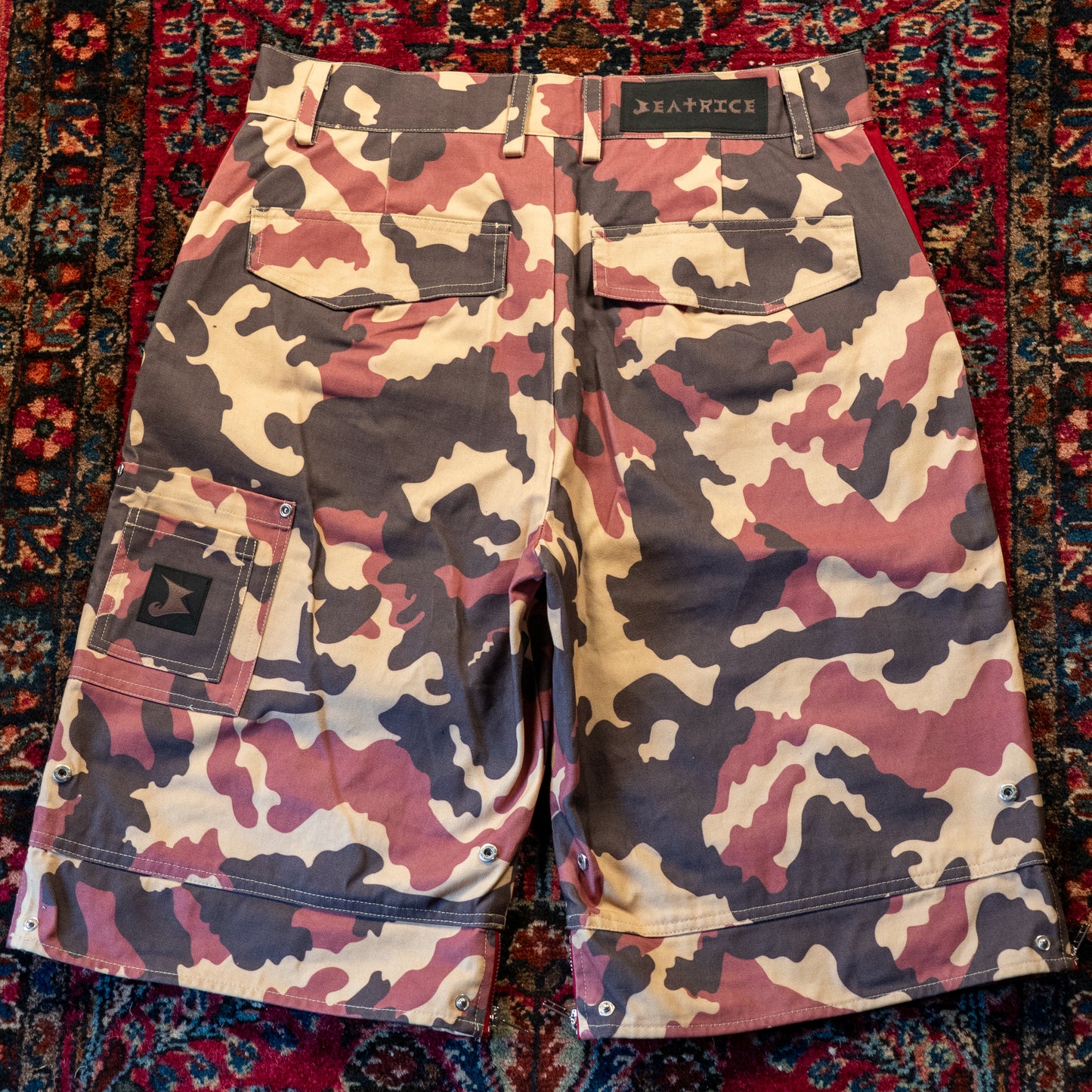 Forever Blessed Camo Cargo Shorts